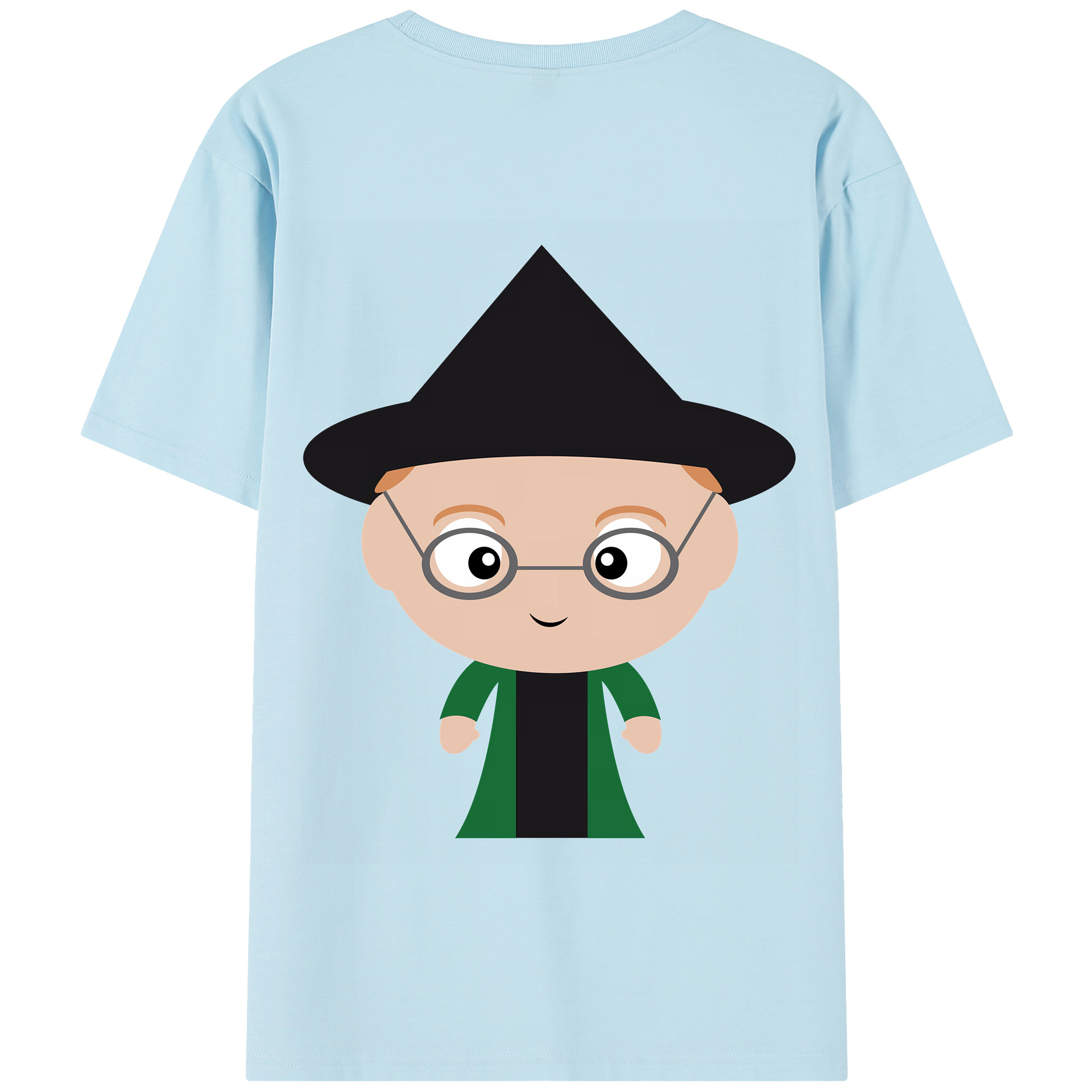 （画像用） Harry Potter ハリー・ポッターシリーズ 綿100％半袖Tシャツ（背面プリント）